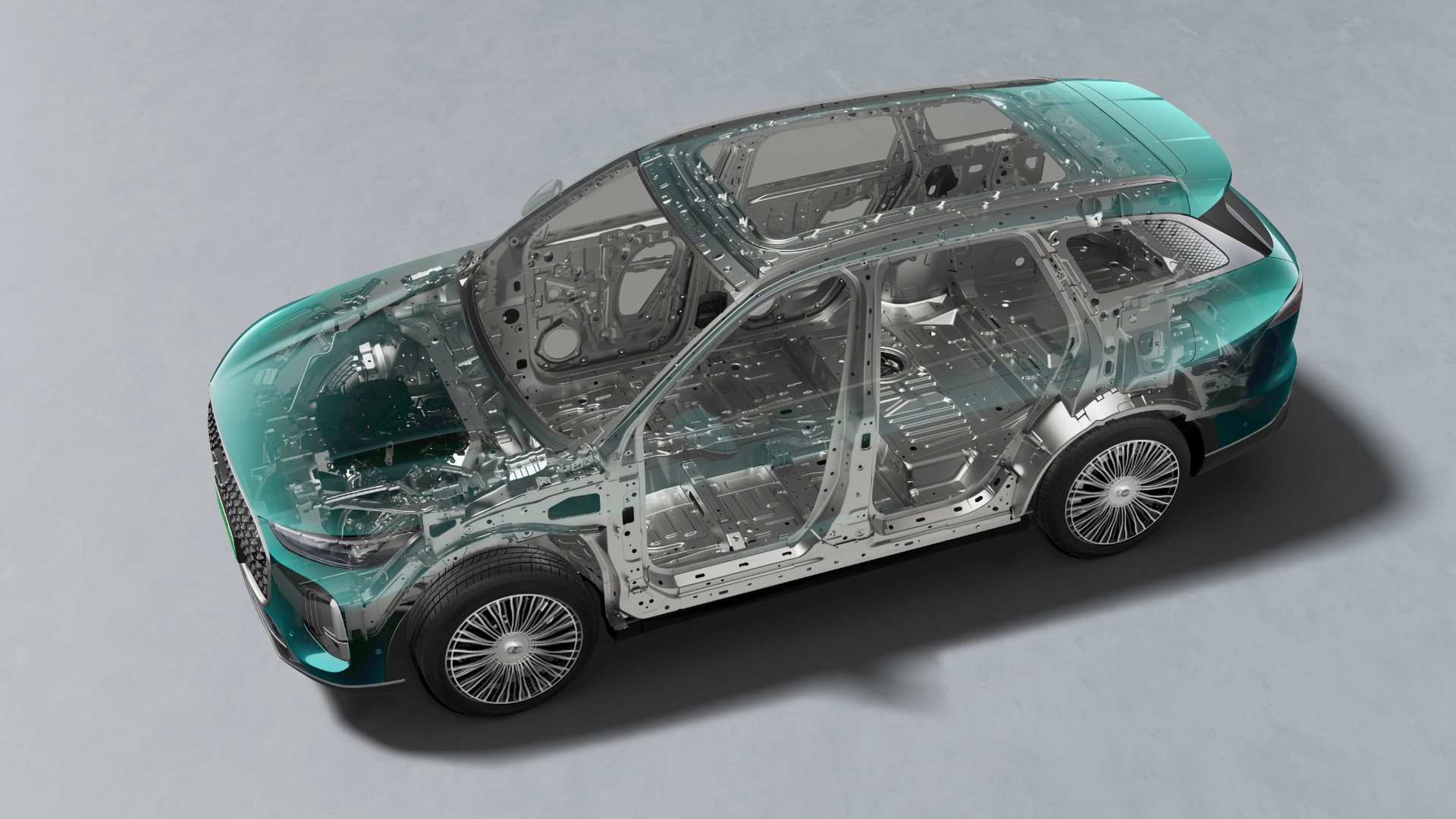 Struttura in acciaio di CHERY TIGGO 9 CSH
