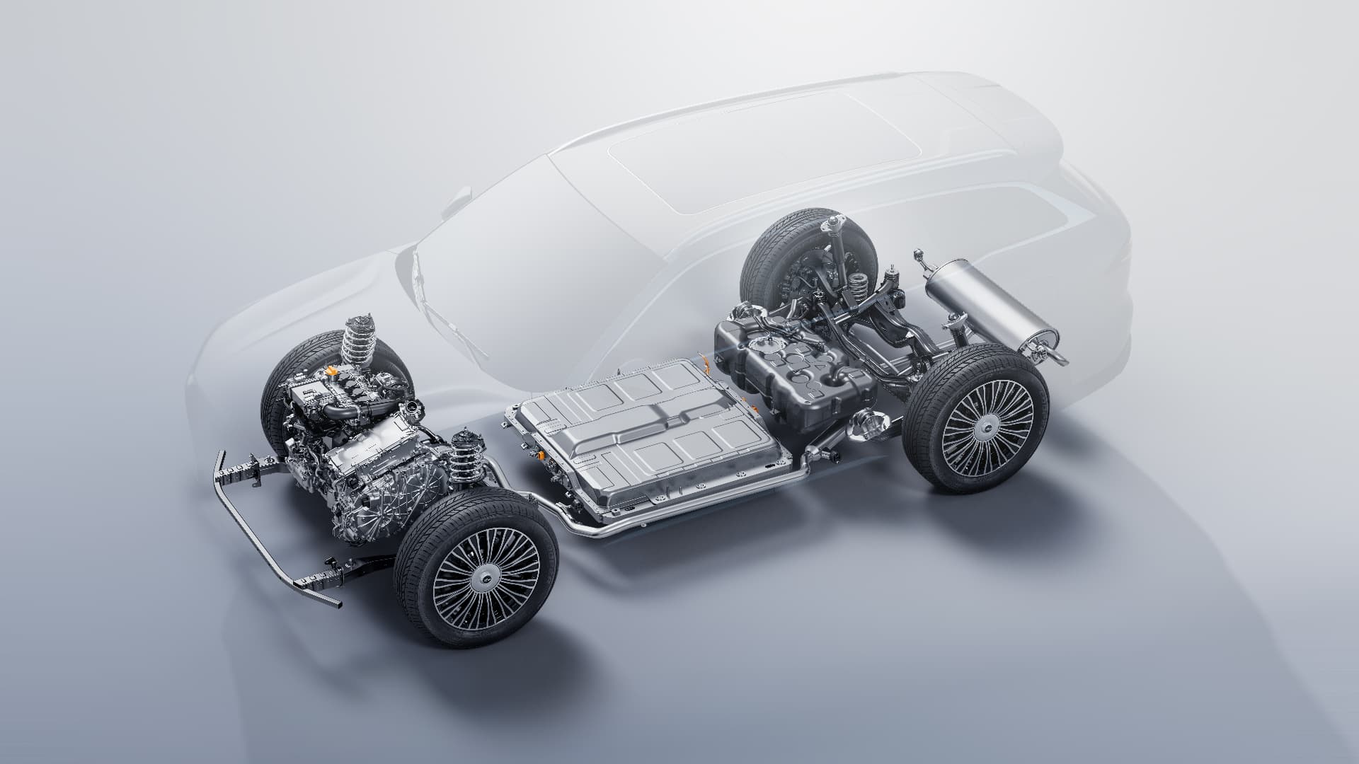 Architettura ibrida plug-in di CHERY TIGGO 9 CSH